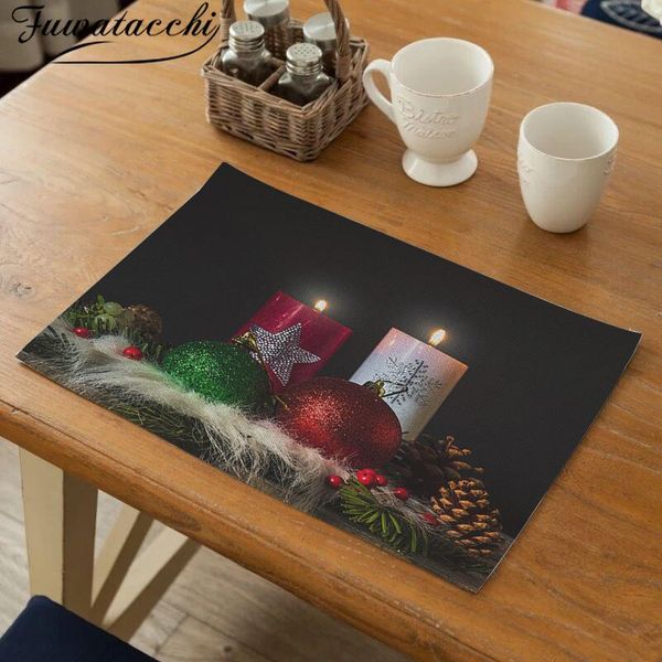 mats & pads fuwatacchi christmas style kitchen placemat dining table mat cotton linen polyester cup accessories
mats & pads fuwatacchi christmas style kitchen placemat dining table mat cotton linen polyester cup accessories
