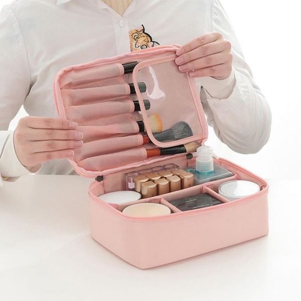 multifunction portable fashion cosmetic bag organizer anti-wrinkle big capacity women travel necessity beauty makeup bags & cases
multifunction portable fashion cosmetic bag organizer anti-wrinkle big capacity women travel necessity beauty makeup bags & cases