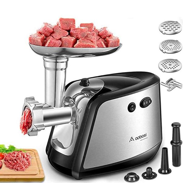 meat grinders 3-in-1 heavy duty 1200w max powerful electric grinder home sausage stuffer mincer processor
meat grinders 3-in-1 heavy duty 1200w max powerful electric grinder home sausage stuffer mincer processor