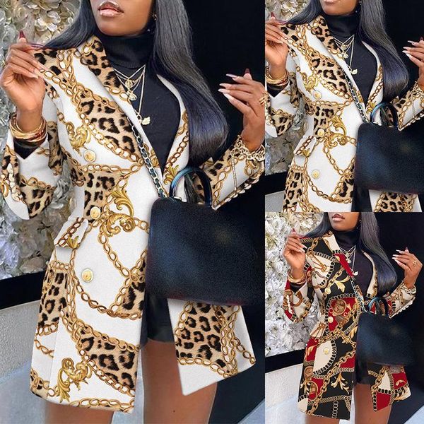 women's suits & blazers women vintage retro chain print blazer autumn elegant turn-down collar long sleeve party office lady coats suit, White;black
women's suits & blazers women vintage retro chain print blazer autumn elegant turn-down collar long sleeve party office lady coats suit, White;black