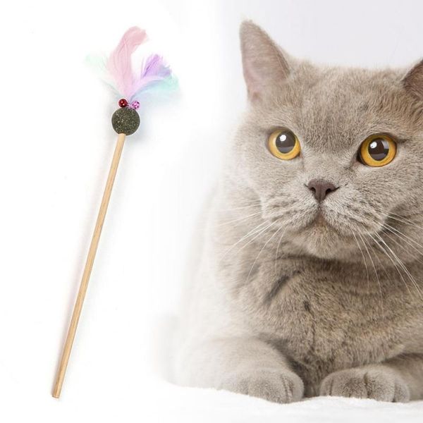 cat toys teaser with bell scratch-resistant wood stick pet feather wand toy casual kitten outdoor
cat toys teaser with bell scratch-resistant wood stick pet feather wand toy casual kitten outdoor