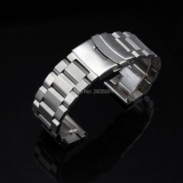 watch bands silver solid stainless steel watchband ageneral used strap bracelet 18mm 20mm 22mm 24mm double flip lock clasp, Black;brown
watch bands silver solid stainless steel watchband ageneral used strap bracelet 18mm 20mm 22mm 24mm double flip lock clasp, Black;brown