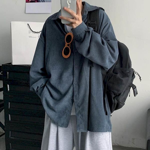 men's jackets casual long sleeve shirt, rufi corduroy jacket, korean style, harajuku, with all, suitable for autumn, Black;brown
men's jackets casual long sleeve shirt, rufi corduroy jacket, korean style, harajuku, with all, suitable for autumn, Black;brown