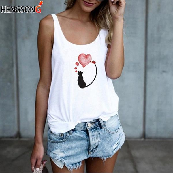 women's tanks & camis white tank ladies cute cat print casual vest sleeveless tee female o-neck t-shirts camisole
women's tanks & camis white tank ladies cute cat print casual vest sleeveless tee female o-neck t-shirts camisole