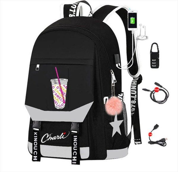 women charli damelio merch backpack ice coffee splatter bags for funny cartoon lapusb mochila travel school bag
women charli damelio merch backpack ice coffee splatter bags for funny cartoon lapusb mochila travel school bag