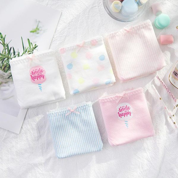 girls underwear 5pc/lot lace cotton low waist lovely print briefs young girl panties teenager students dot striped, Camo
girls underwear 5pc/lot lace cotton low waist lovely print briefs young girl panties teenager students dot striped, Camo