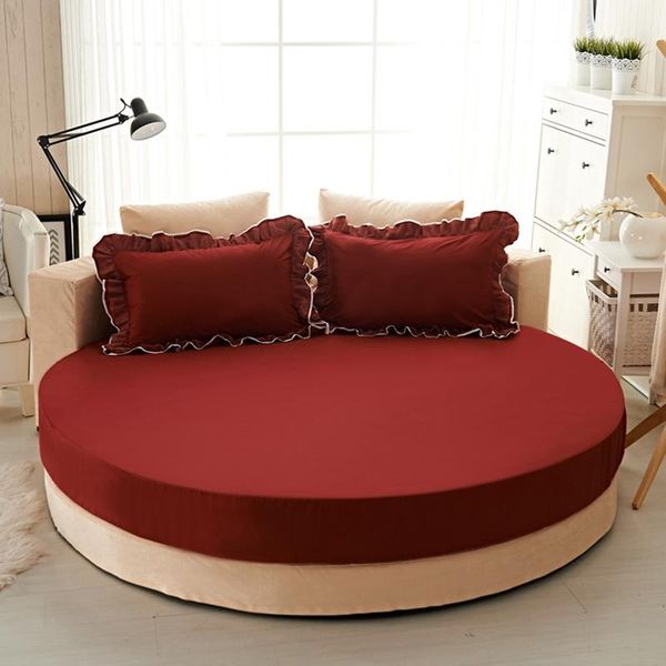 sheets & sets custom size european round wedding bed fitted sheet case solid color bedspread washable cover elastic band bedsheet #/
sheets & sets custom size european round wedding bed fitted sheet case solid color bedspread washable cover elastic band bedsheet #/