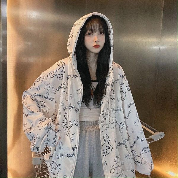 women's jackets harajuku style sweater spring autumn coat 2021 korean loose design sense of minority salt fashion top, Black;brown
women's jackets harajuku style sweater spring autumn coat 2021 korean loose design sense of minority salt fashion top, Black;brown