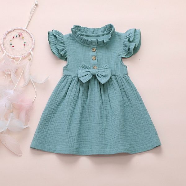 girl's dresses summer baby girl cotton solid colors bow flare sleeves1st birthday kids clothes e185 kbdz, Red;yellow
girl's dresses summer baby girl cotton solid colors bow flare sleeves1st birthday kids clothes e185 kbdz, Red;yellow