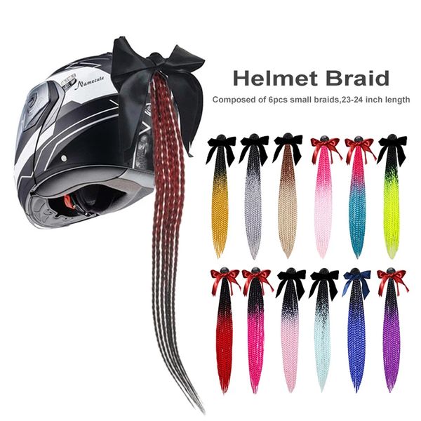 new 24" punk style motorcycle helmet braids bike gradient ramp twist sucker removable braid pigtail ponytail motocross racing
new 24" punk style motorcycle helmet braids bike gradient ramp twist sucker removable braid pigtail ponytail motocross racing