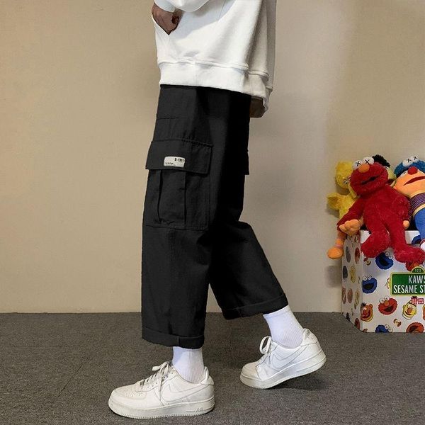 women's pants & capris women autumn casual cargo bf leisure straight trousers womens all-match chic ins fashion ulzzang ladies bottoms, Black;white
women's pants & capris women autumn casual cargo bf leisure straight trousers womens all-match chic ins fashion ulzzang ladies bottoms, Black;white
