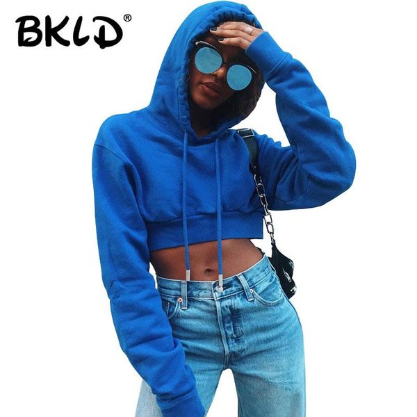 women's hoodies & sweatshirts bkld fashion women sweatshirt 2021 autumn solid blue crop long sleeve hooded pullover streetwear, Black
women's hoodies & sweatshirts bkld fashion women sweatshirt 2021 autumn solid blue crop long sleeve hooded pullover streetwear, Black