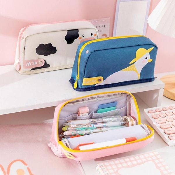 storage bags pencil bag foldable pen holder large capacity cartoon pattern oxford cloth creative colorful case for students
storage bags pencil bag foldable pen holder large capacity cartoon pattern oxford cloth creative colorful case for students