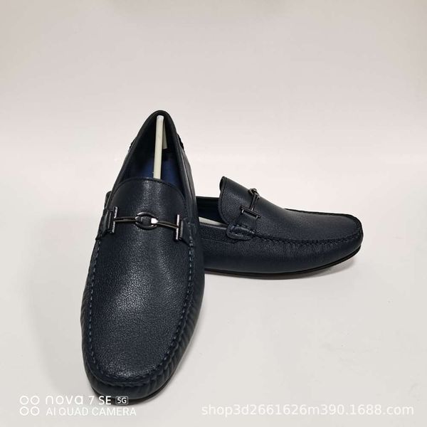 casual shoes metal button doudou shoes men's cowhide driving british flat bottomed foot covering soft face leather breathable business, Black
casual shoes metal button doudou shoes men's cowhide driving british flat bottomed foot covering soft face leather breathable business, Black