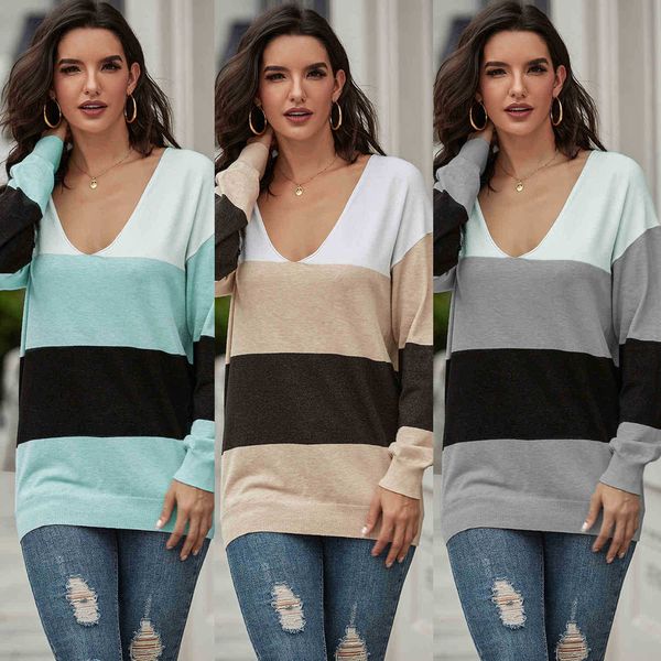 women's thermal sweater 2021sheinv ne lazy wind loose knit autumn and winter, White;black
women's thermal sweater 2021sheinv ne lazy wind loose knit autumn and winter, White;black