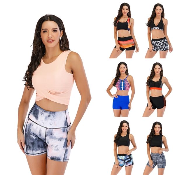 high waist bikinis mujer sporty swimwear female push up bathing suit print swimsuit women vest and shorts bikini 210319, White;black
high waist bikinis mujer sporty swimwear female push up bathing suit print swimsuit women vest and shorts bikini 210319, White;black