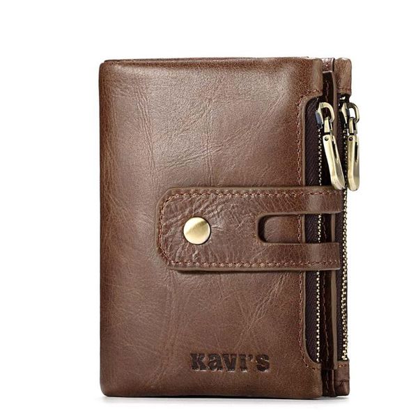 wallets men's short wallet genuine leather purse fashion double zipper buckle large capacity, Red;black
wallets men's short wallet genuine leather purse fashion double zipper buckle large capacity, Red;black