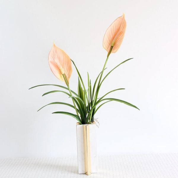 decorative flowers & wreaths pu artificial anthurium flower calla branch wedding home party garden arrangement decoration
decorative flowers & wreaths pu artificial anthurium flower calla branch wedding home party garden arrangement decoration