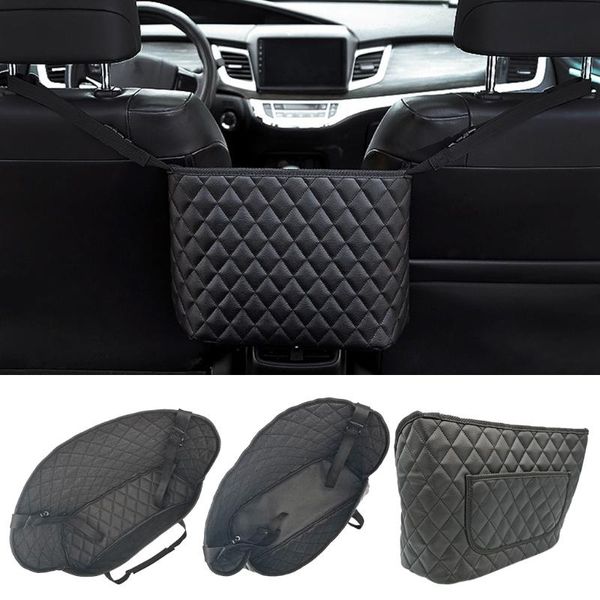 car organizer black handbag holder automotive pu leather storage easy installation for barrier of back seat pet kids
car organizer black handbag holder automotive pu leather storage easy installation for barrier of back seat pet kids