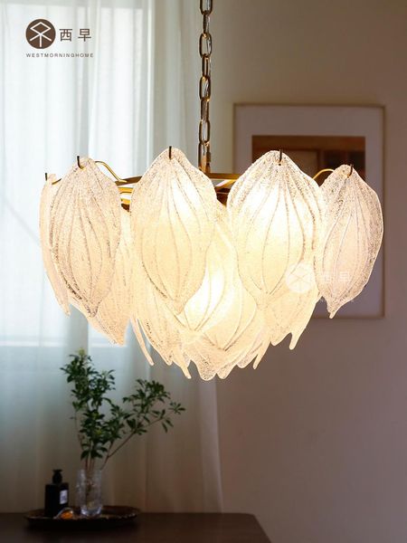 pendant lamps postmodern minimalist leaf glass chandelier light luxury living room bedroom study lamp
pendant lamps postmodern minimalist leaf glass chandelier light luxury living room bedroom study lamp