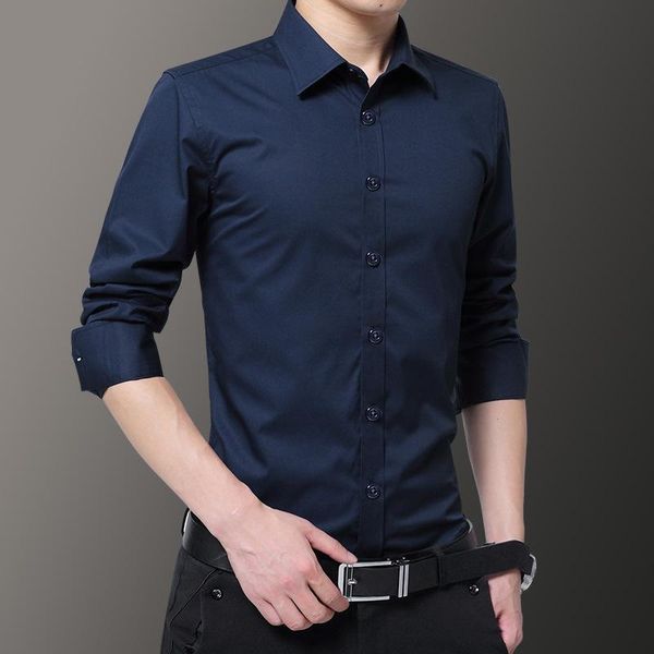 men's dress shirts 2021 shirt long sleeve large size white spring casual slim solid color business fashion, White;black
men's dress shirts 2021 shirt long sleeve large size white spring casual slim solid color business fashion, White;black