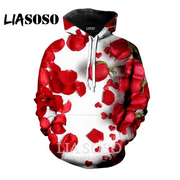 men's hoodies & sweatshirts rose 3d print hoodie streetwear flower ball homme hoody women clothes fashion harajuku sweatshirt anime men, Black
men's hoodies & sweatshirts rose 3d print hoodie streetwear flower ball homme hoody women clothes fashion harajuku sweatshirt anime men, Black