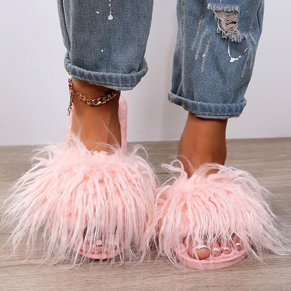slippers women's fashion plush open-toe solid color winter warm flat cotton indoor bedroom non-slip soft floor shoes, Black
slippers women's fashion plush open-toe solid color winter warm flat cotton indoor bedroom non-slip soft floor shoes, Black