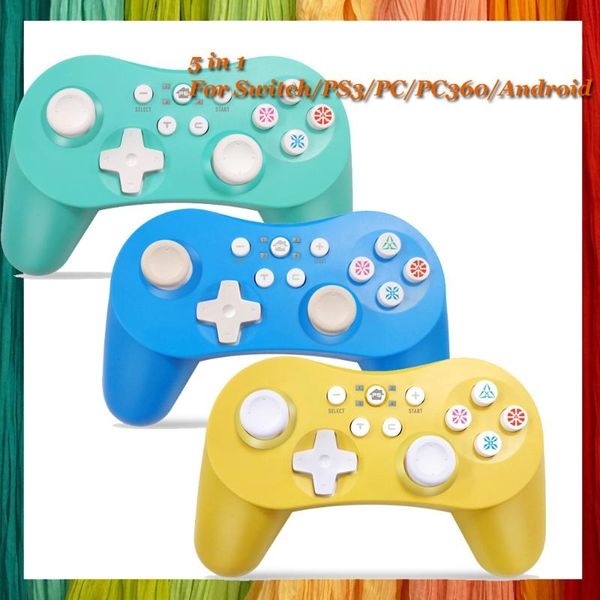 game controllers & joysticks bluetooth wireless controller gamepad for switch ps3 pc xbox360 android 5 in 1
game controllers & joysticks bluetooth wireless controller gamepad for switch ps3 pc xbox360 android 5 in 1