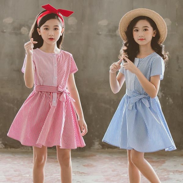 girl's dresses baby princess dress 2021 summer kids for girls children stripe toddler patchwork clothes bow,#5298, Red;yellow
girl's dresses baby princess dress 2021 summer kids for girls children stripe toddler patchwork clothes bow,#5298, Red;yellow