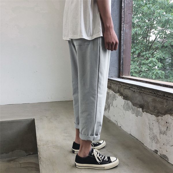 Sweatpants Men Plus Size Solid Simple All Match Leisure Novelty Mens Pants Fashion Korean Streetwear Males Harajuku Trousers, Black
Sweatpants Men Plus Size Solid Simple All Match Leisure Novelty Mens Pants Fashion Korean Streetwear Males Harajuku Trousers, Black