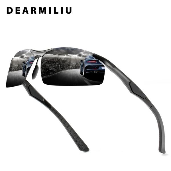 dearmiliu 2020 polarized sunglasses men aluminum magnesium driving eyewear rimless sun glasses uv400 gafas de sol for sport men, White;black
dearmiliu 2020 polarized sunglasses men aluminum magnesium driving eyewear rimless sun glasses uv400 gafas de sol for sport men, White;black