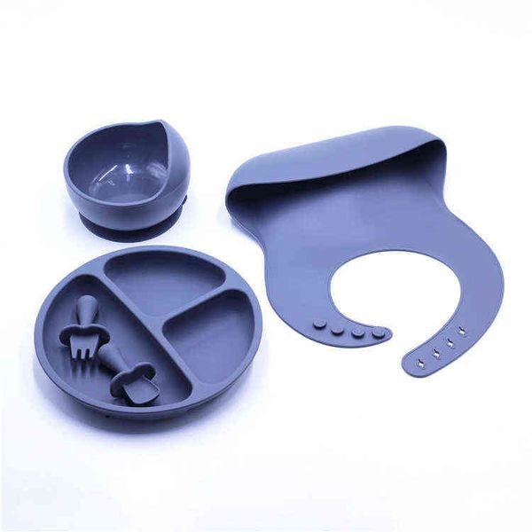 5pcs/set silicone baby feeding bowl tableware waterproof bib spoon fork non-slip crockery bpa dishes feeding accessories g1210
5pcs/set silicone baby feeding bowl tableware waterproof bib spoon fork non-slip crockery bpa dishes feeding accessories g1210