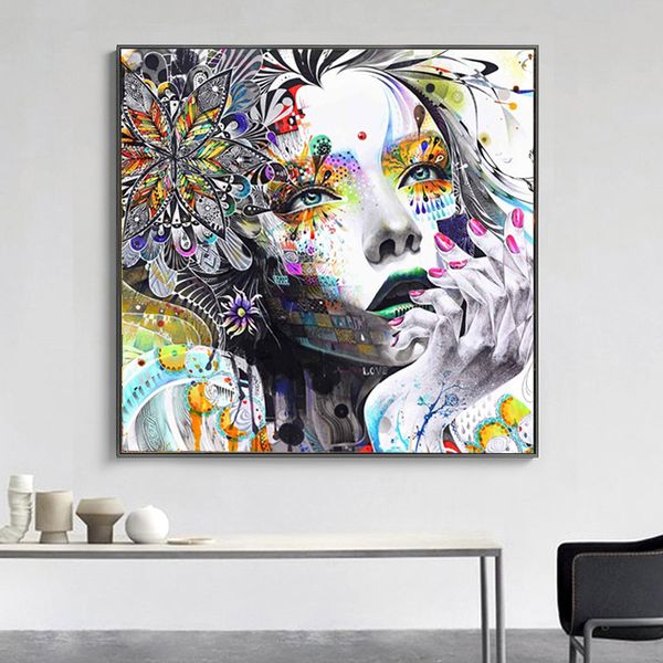 modern wall art girl with flowers oil painting abstract art prints painting on canvas pictures decor for living room
modern wall art girl with flowers oil painting abstract art prints painting on canvas pictures decor for living room