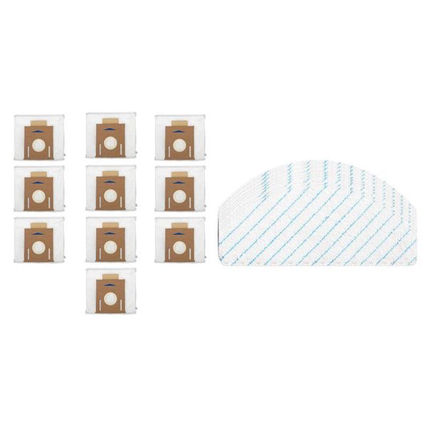 vacuum cleaners 2 set cleaner part: 1 disposable mop pads & replacement filter bags 
vacuum cleaners 2 set cleaner part: 1 disposable mop pads & replacement filter bags