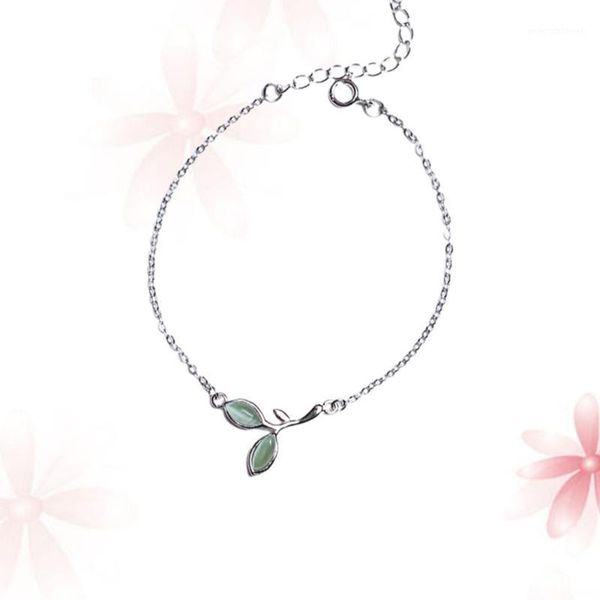 fresh leaf shaped bracelet elegant bangle creative hand chain women hand jewelry green1, Golden;silver
fresh leaf shaped bracelet elegant bangle creative hand chain women hand jewelry green1, Golden;silver