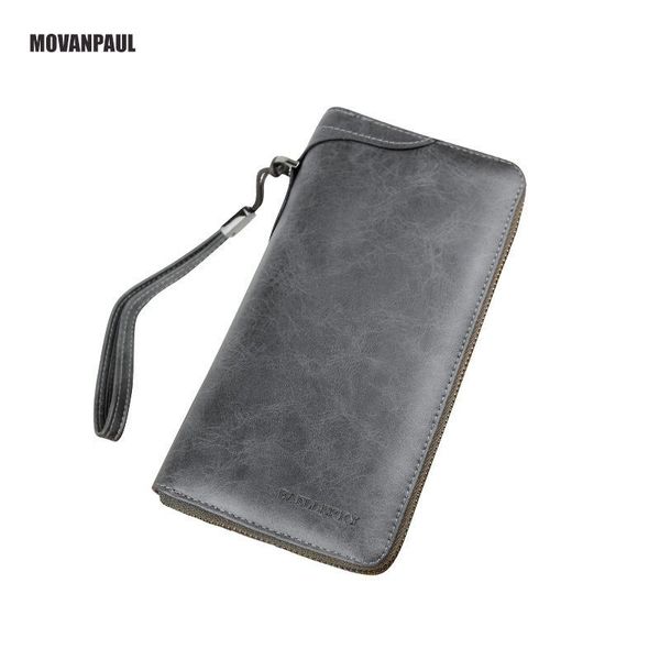wallets fashion men's wallet pure color wrist retro clutch bag long zipper design business large capacity multi card, Red;black
wallets fashion men's wallet pure color wrist retro clutch bag long zipper design business large capacity multi card, Red;black