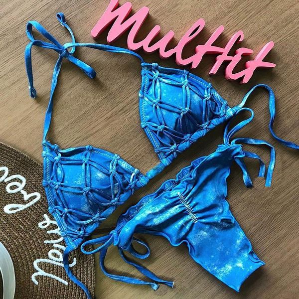 blue dstring braided bikini set beach 2021 female bathing suit swimwear women swimsuit maillot de bain biquini
blue dstring braided bikini set beach 2021 female bathing suit swimwear women swimsuit maillot de bain biquini