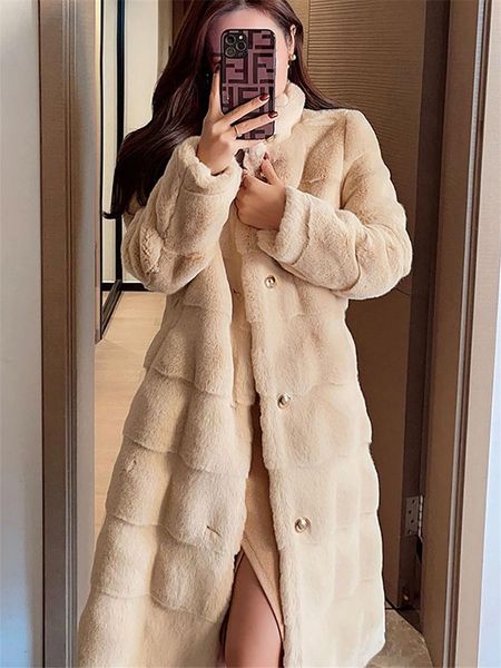 women's wool & blends autumn winter high imitation coat women mid-length thick plush fleece jacket fashion warm woolen outerwear ab, Black
women's wool & blends autumn winter high imitation coat women mid-length thick plush fleece jacket fashion warm woolen outerwear ab, Black