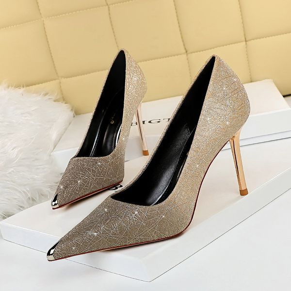 bigtree gradient women stiletto ladies silver champagne wedding shoes high heels 2021, Black
bigtree gradient women stiletto ladies silver champagne wedding shoes high heels 2021, Black