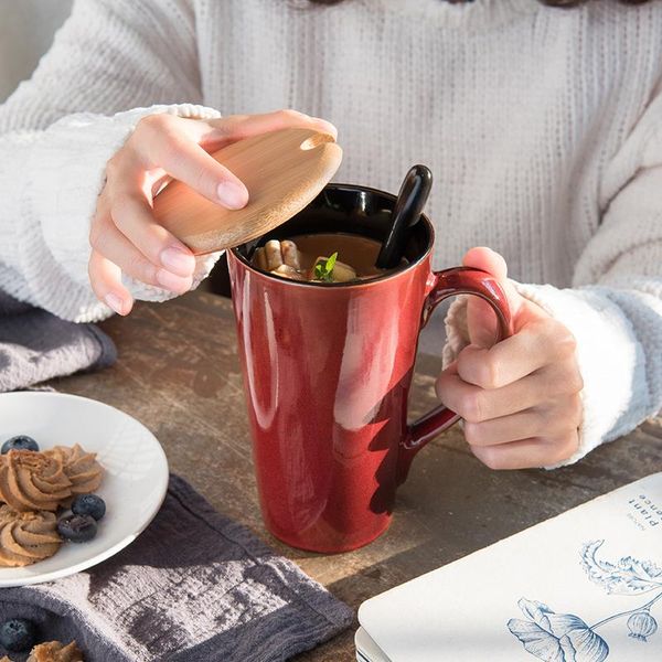 mugs simple and generous ceramic cup with large capacity of 500ml coffee cups family couple water office mug
mugs simple and generous ceramic cup with large capacity of 500ml coffee cups family couple water office mug