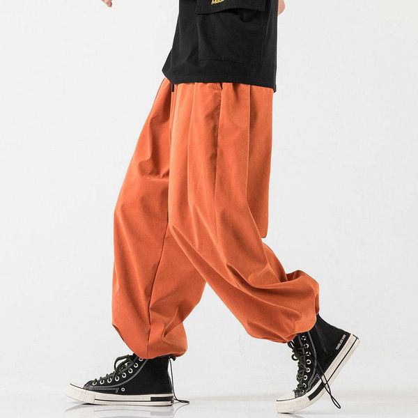 men's pants 2021 design drawstring harem men baggy jogging japanese crotch wide leg male casual loose trousers, Black
men's pants 2021 design drawstring harem men baggy jogging japanese crotch wide leg male casual loose trousers, Black