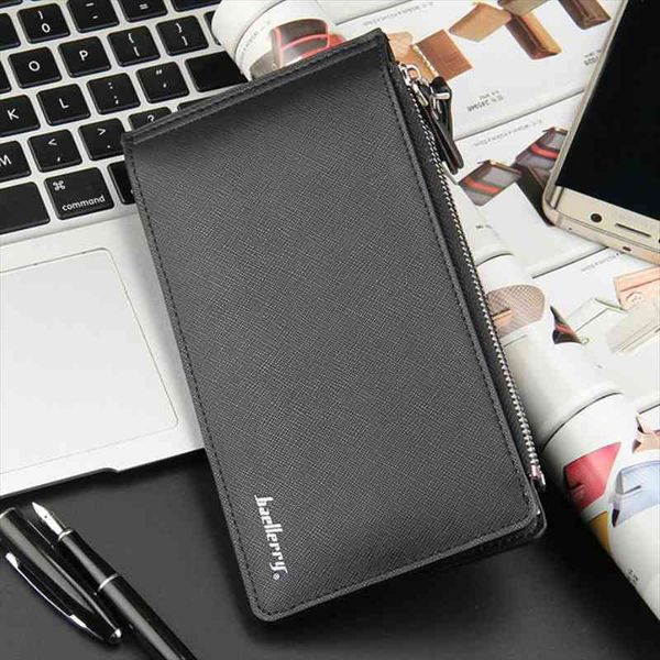 baellerry men wallets classic long style card holder male purse quality zipper large capacity big brand wallet for, Red;black
baellerry men wallets classic long style card holder male purse quality zipper large capacity big brand wallet for, Red;black