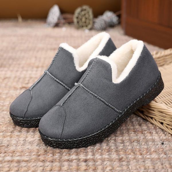 boots winter plush flats women warmproof snow antiskid house moccasin cotton shoes beijing style y55, Black
boots winter plush flats women warmproof snow antiskid house moccasin cotton shoes beijing style y55, Black