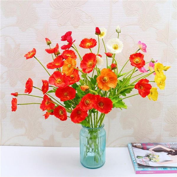 decorative flowers & wreaths autumn single artificial flocking poppy flower garden home wedding indoor party diy decoration fake silk chamom
decorative flowers & wreaths autumn single artificial flocking poppy flower garden home wedding indoor party diy decoration fake silk chamom