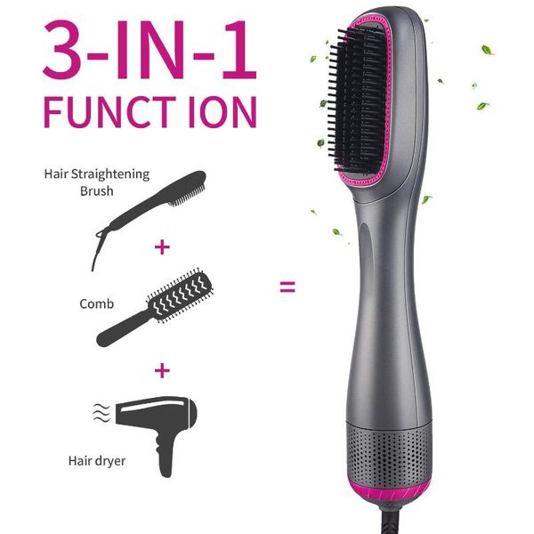 electric hair brushes one step dryer comb volumizer blower 2 in 1 cold air straightening curling iron blow styling tools
electric hair brushes one step dryer comb volumizer blower 2 in 1 cold air straightening curling iron blow styling tools