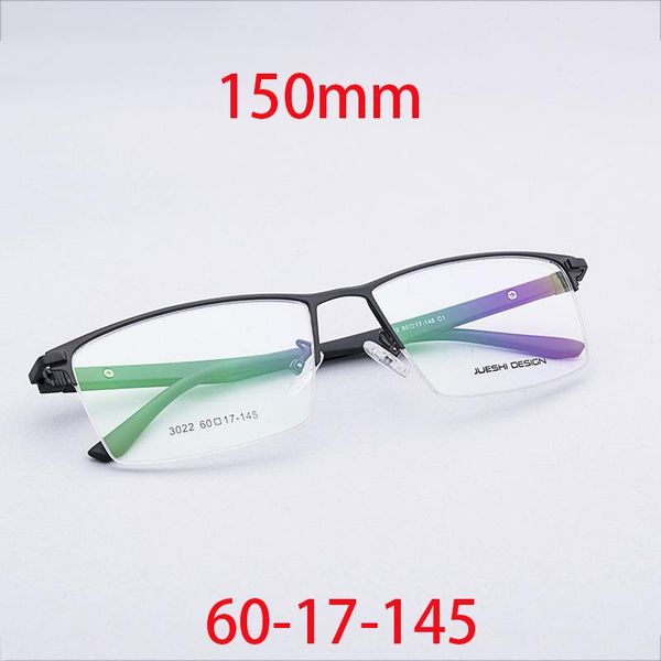 fashion sunglasses frames vazrobe 150mm glasses frame men wide face eyeglasses man prescription spectacles half rim eyeglass for optic recei, Black
fashion sunglasses frames vazrobe 150mm glasses frame men wide face eyeglasses man prescription spectacles half rim eyeglass for optic recei, Black