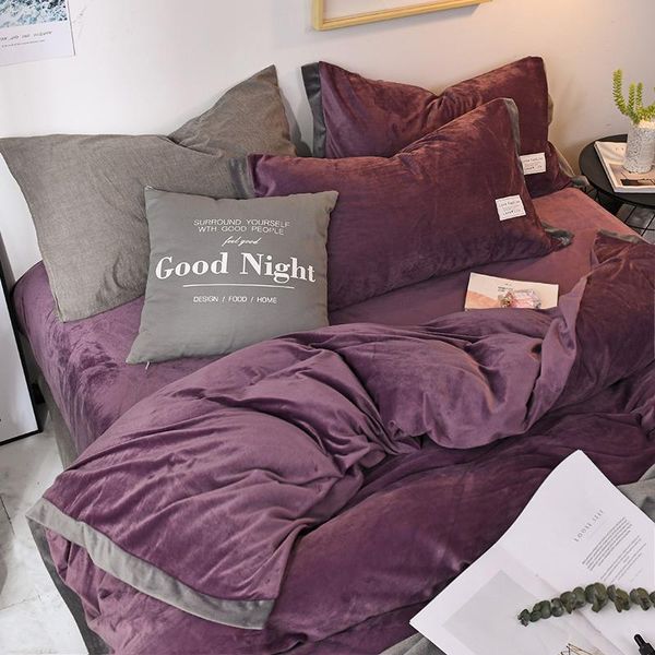 bedding sets thick coral fleece double side set matching crystal suede kit simple fashion modern style bedroom comforter for home
bedding sets thick coral fleece double side set matching crystal suede kit simple fashion modern style bedroom comforter for home