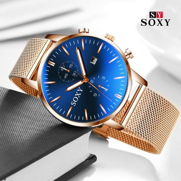 wristwatches design mens watches quartz sport masculino relogio calendarfull stainless steel wristwatch casual hour clock relojes, Slivery;brown
wristwatches design mens watches quartz sport masculino relogio calendarfull stainless steel wristwatch casual hour clock relojes, Slivery;brown