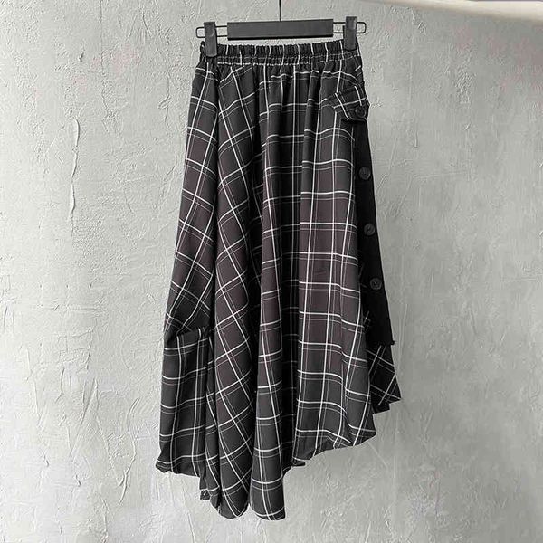 skirts plaid hit color skirt for women high waist irregular hem casual midi skirts female fashion clothing 2021 spring, Black
skirts plaid hit color skirt for women high waist irregular hem casual midi skirts female fashion clothing 2021 spring, Black