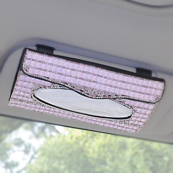 car organizer crystal sun visor tissue box pu leather hanging auto holder for interior accessories
car organizer crystal sun visor tissue box pu leather hanging auto holder for interior accessories